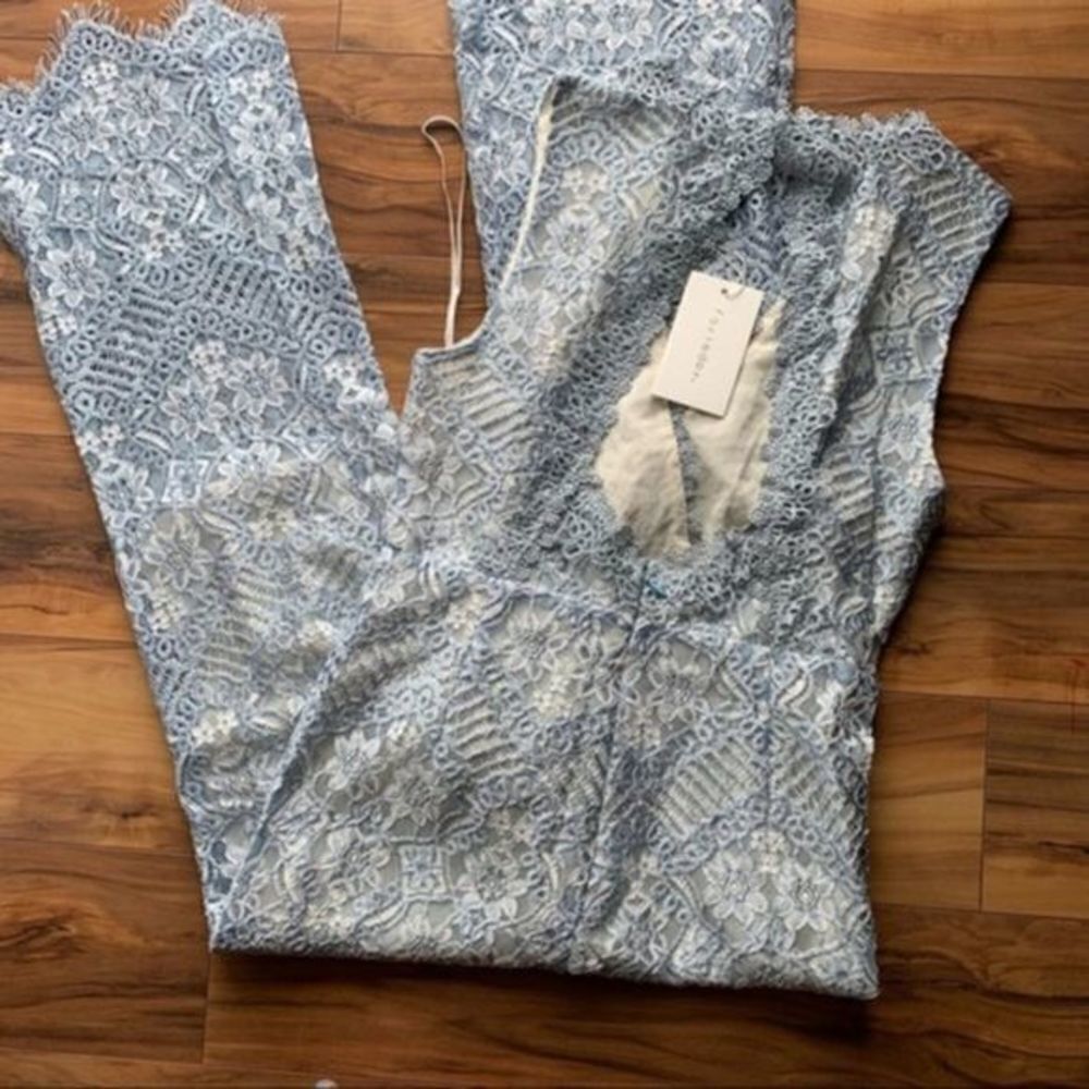 Foxiedox  Delayza romantic boho Lace Jumpsuit S - Picture 4 of 13